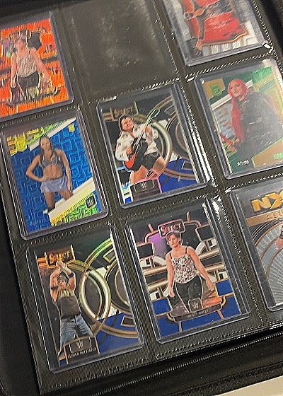 2023 WWE Panini Prizm Wrestling Cards — front