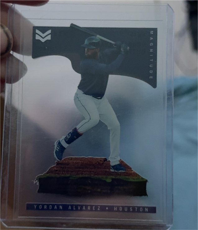 2022 Panini Chronicles Magnitude #13 Yordan Alvarez — front