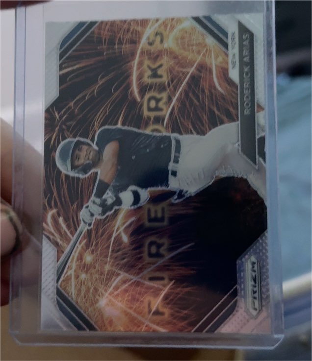 2024 Panini Prizm Fireworks #5 Roderick Arias — front