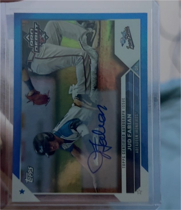 2023 Topps Pro Debut #PD-17 Jud Fabian — front