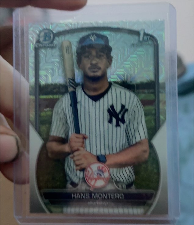 2023 Bowman Chrome #BCP-173 Hans Montero — front