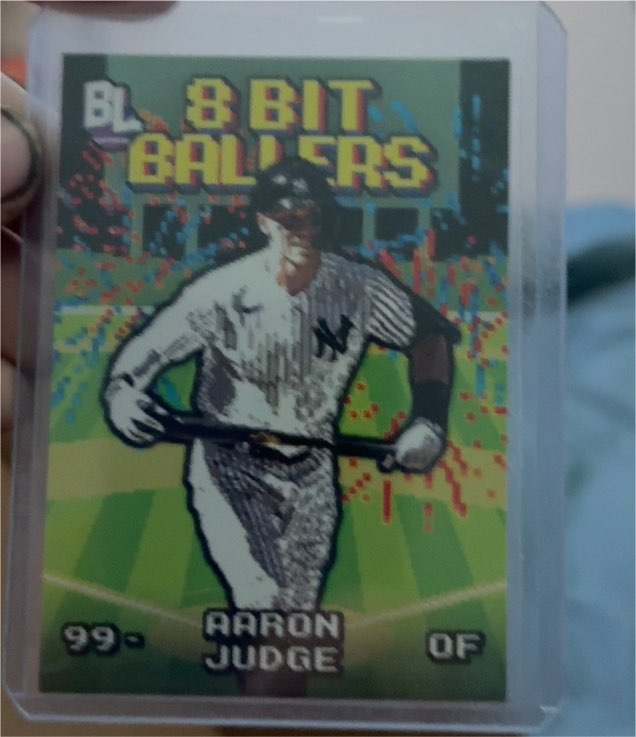 2023 Topps Big League - 8-Bit Ballers #8B-4 Aaron Judge — front