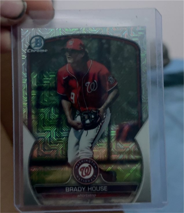 2023 Bowman Chrome #BCP-212 Brady House — front