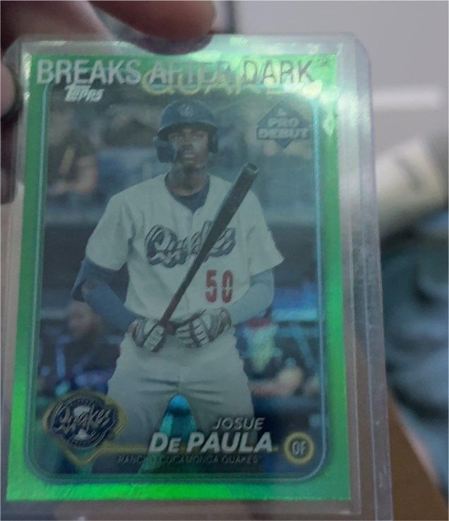2024 Topps Pro Debut Chrome #PDC-119 Josue De Paula — front