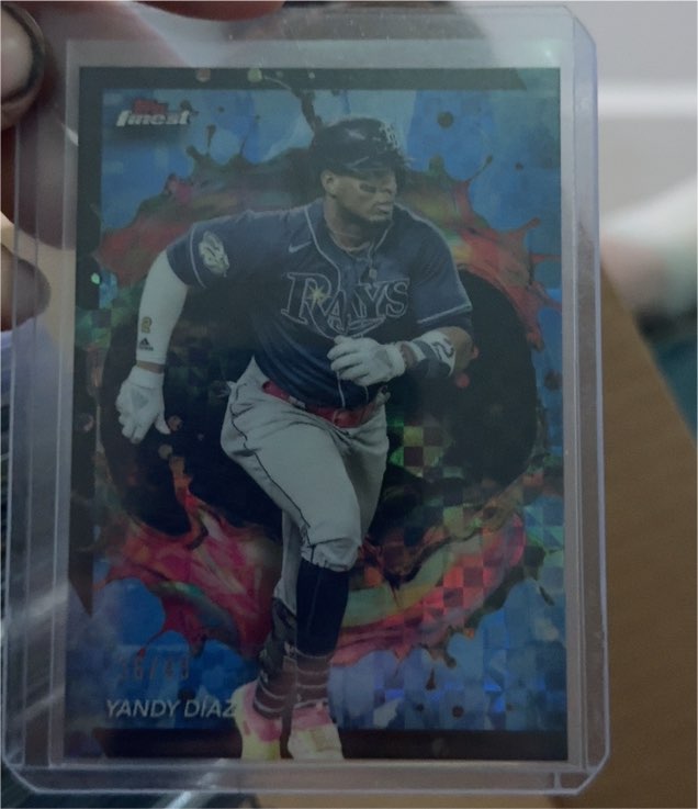 2024 Topps Finest #246 Yandy Diaz — front