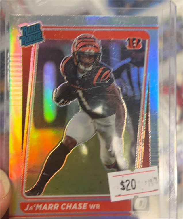 2021 Panini Donruss Optic #207 Ja'Marr Chase — front