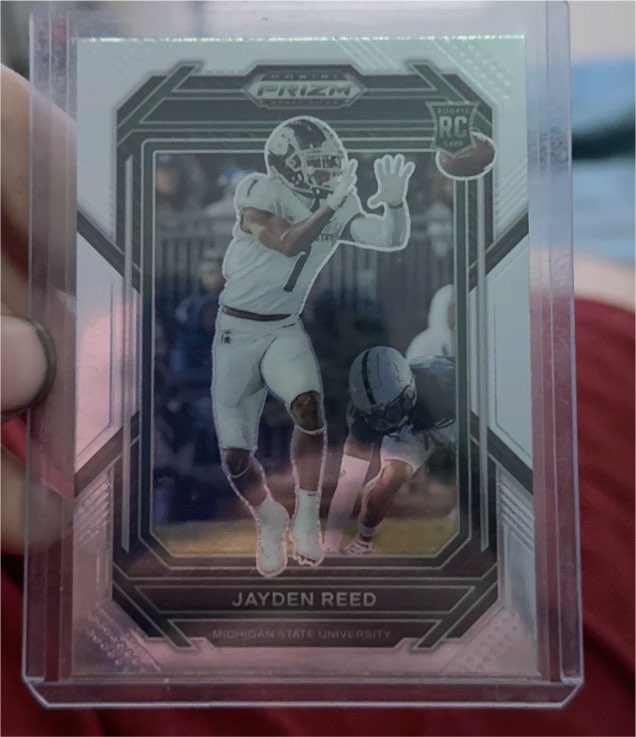 2023 Panini Prizm Draft Picks #145 Jayden Reed — front