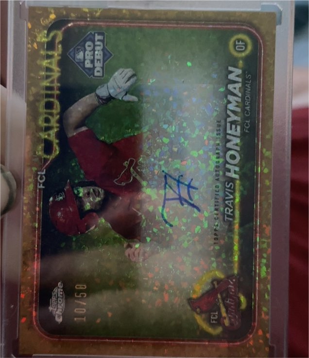 2024 Topps Pro Debut #PD-77 Travis Honeyman — front