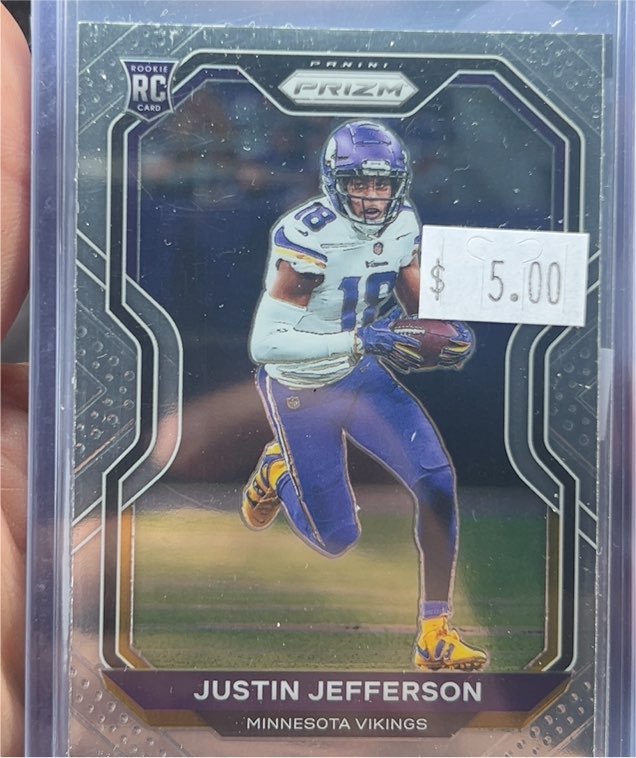 2020 Panini Prizm #398 Justin Jefferson — front