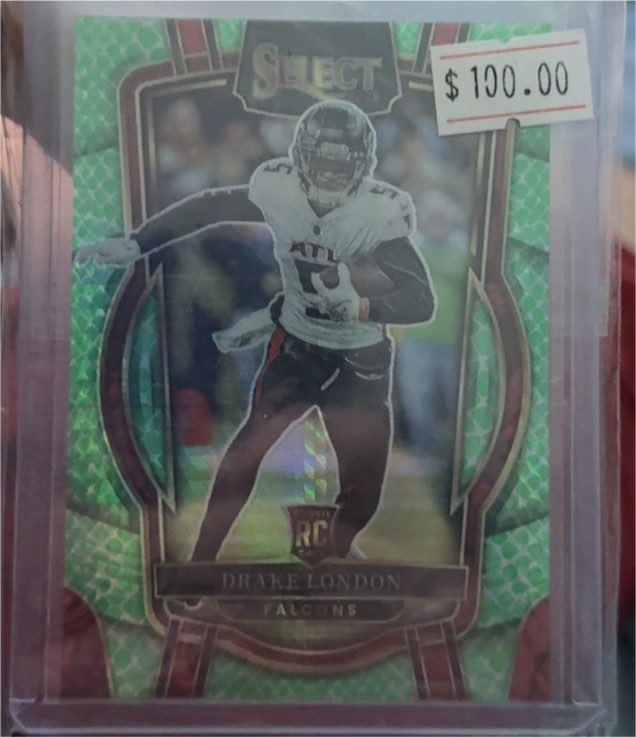 2022 Panini Select #297 Drake London — front