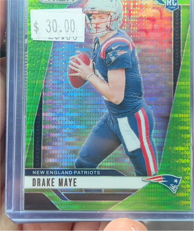 2024 Panini Prizm #329 Drake Maye — front