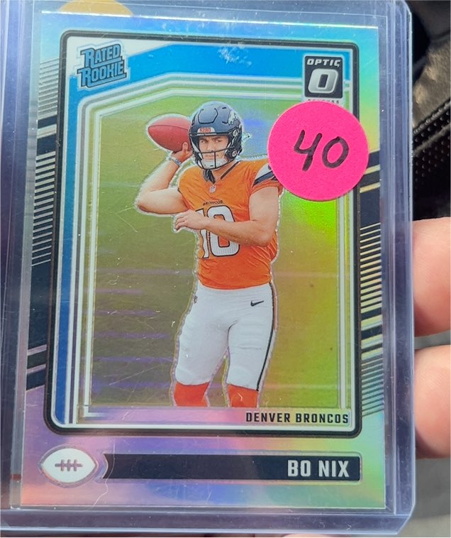 2024 Panini Donruss Optic #209 Bo Nix — front