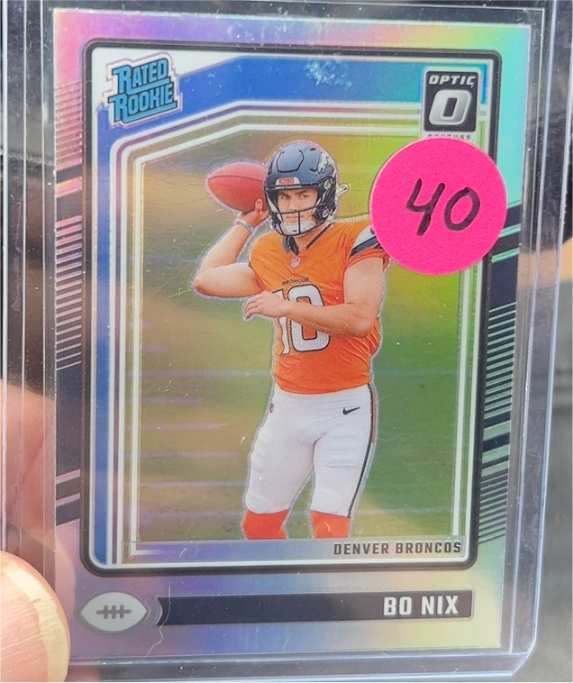 2024 Donruss Optic #209 Bo Nix — front