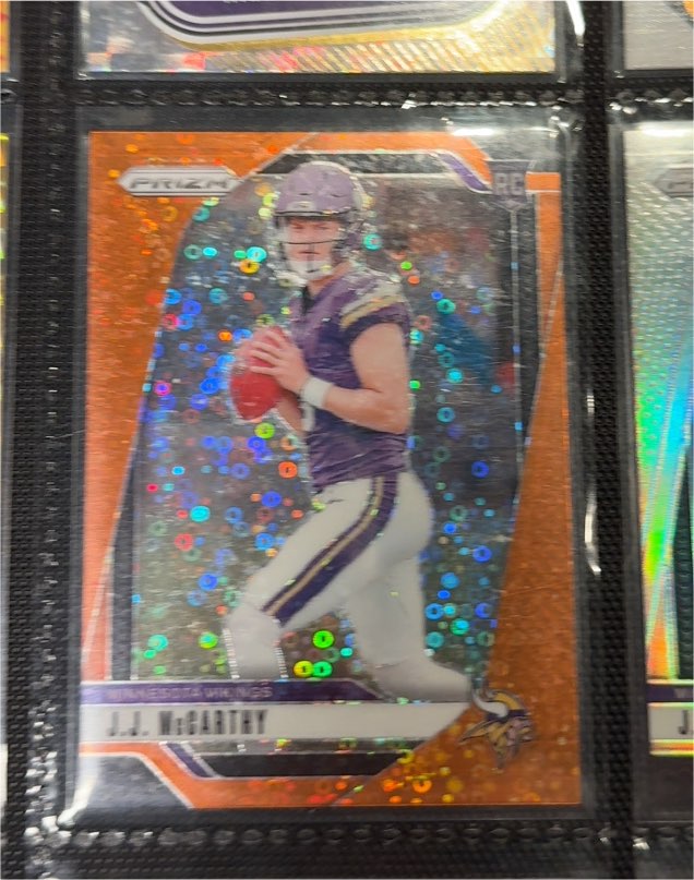 2024 Panini Prizm #400 J.J. McCarthy — front