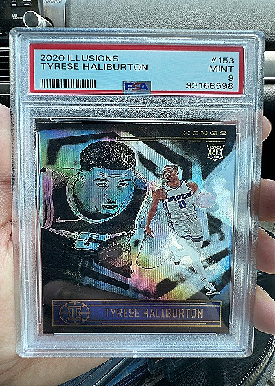 2020 Panini Illusions #153 Tyrese Haliburton — front