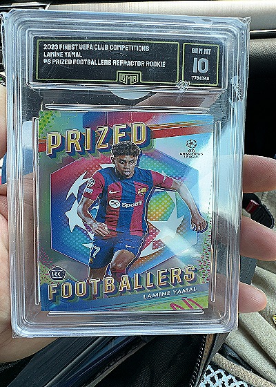 2023-24 Topps Finest UEFA Club Competitions #PF-8 Lamine Yamal — front