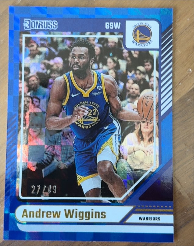 2024-25 Panini Donruss #169 Andrew Wiggins — front