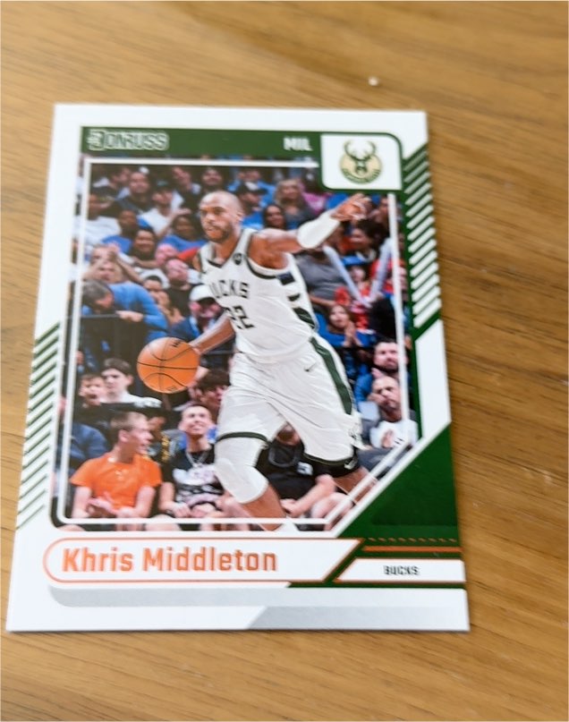 2024-25 Panini Donruss #76 Khris Middleton — front