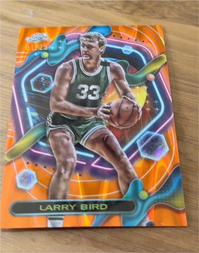 2023-24 Topps Chrome Cosmic #8 Larry Bird — front