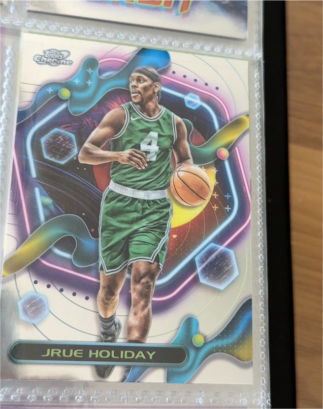 2023-24 Topps Chrome Cosmic #9 Jrue Holiday — front