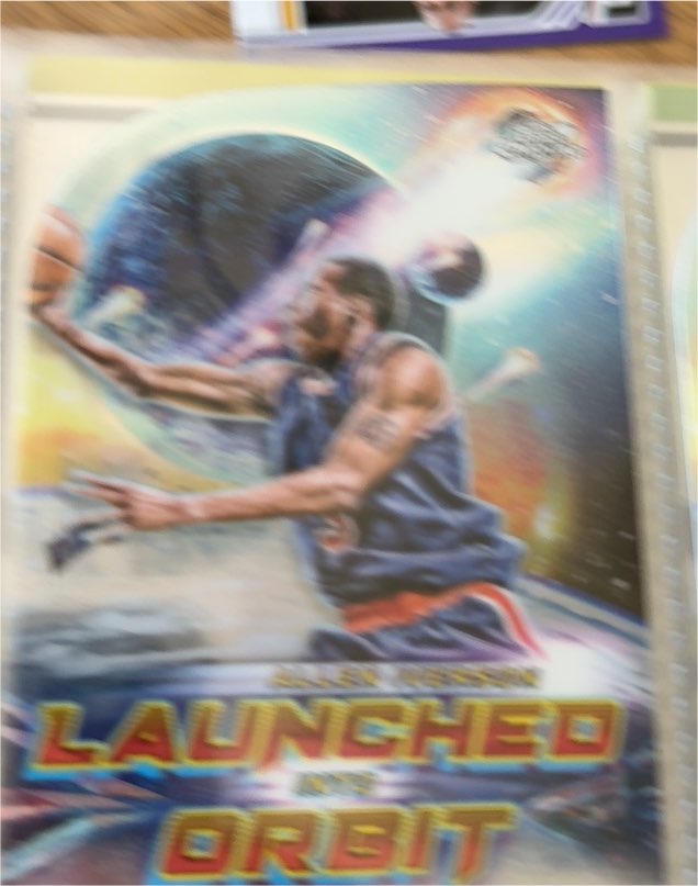 2023-24 Topps Chrome Cosmic #LIO-20 Allen Iverson — front
