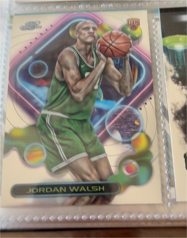 2023-24 Topps Cosmic Chrome #184 Jordan Walsh — front