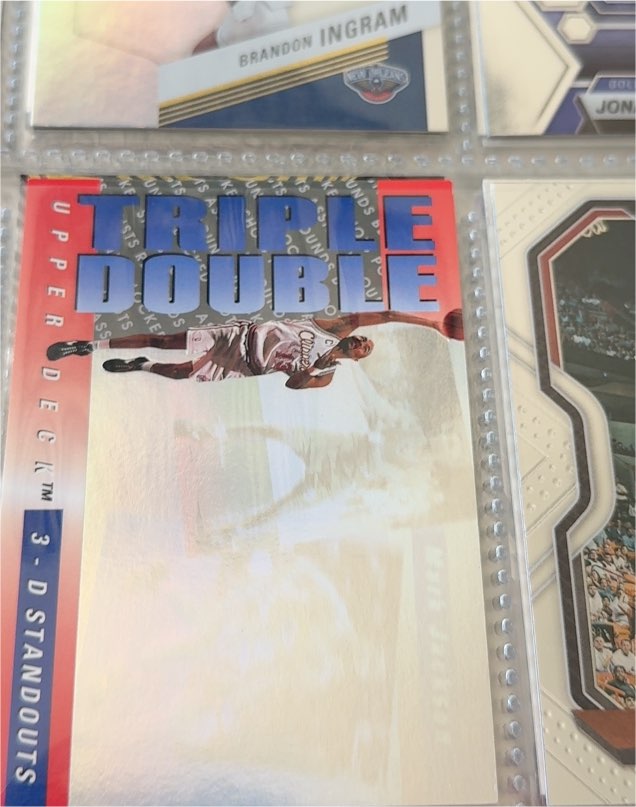 1993 Upper Deck Triple Double #TD5 Mark Jackson — front