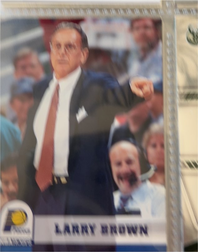 1993-94 Hoops #240 Larry Brown — front