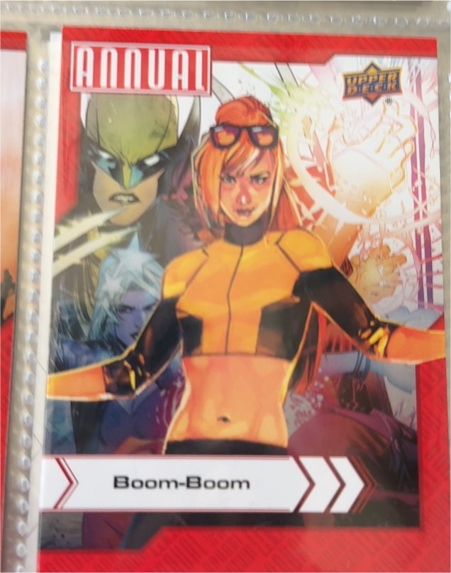 2022-23 Upper Deck Marvel Annual #11 Boom-Boom — front