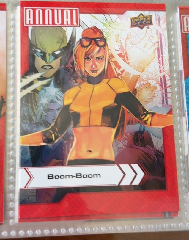 2022-23 Upper Deck Marvel Annual #11 Boom-Boom — front