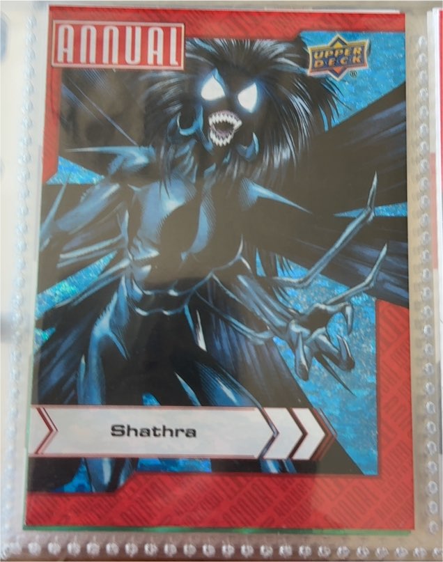 2022-23 Upper Deck Marvel Annual #81 Shathra — front