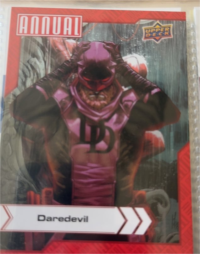 2022-23 Upper Deck Marvel Annual #21 Daredevil — front