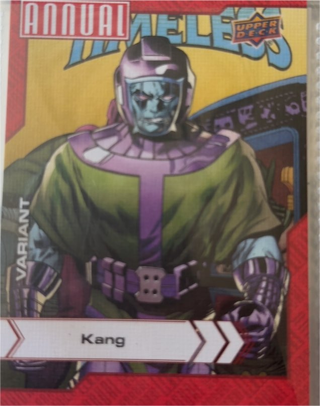 2022 Upper Deck Marvel Annual #45 Kang — front