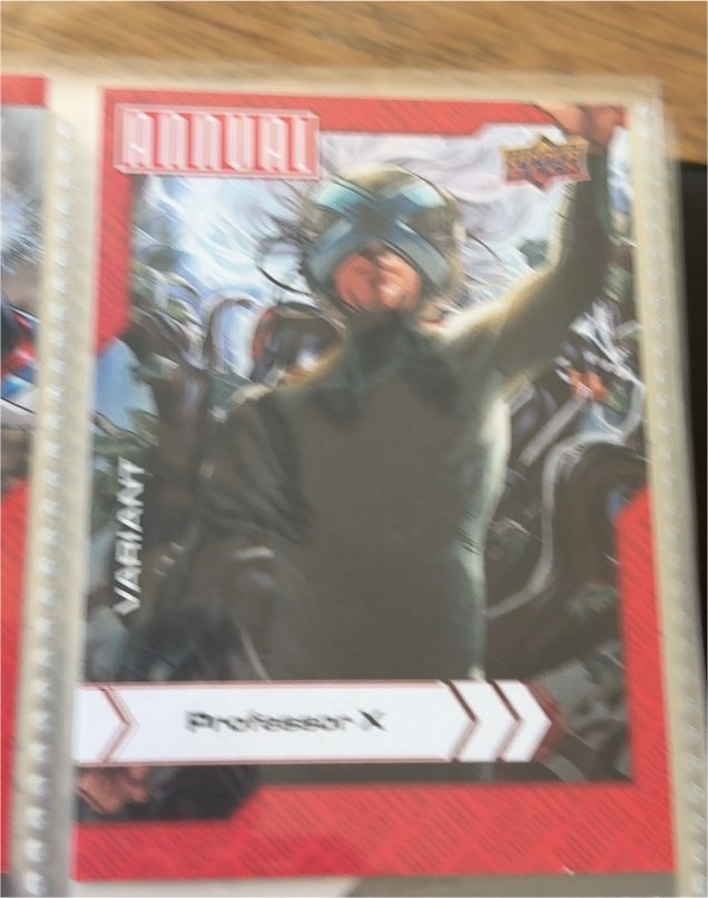 2022-23 Upper Deck Marvel Annual Variant #71 Professor X — front