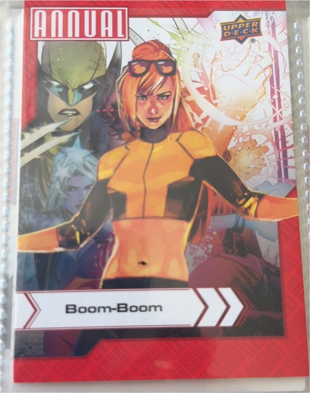 2022-23 Upper Deck Marvel Annual #11 Boom-Boom — front