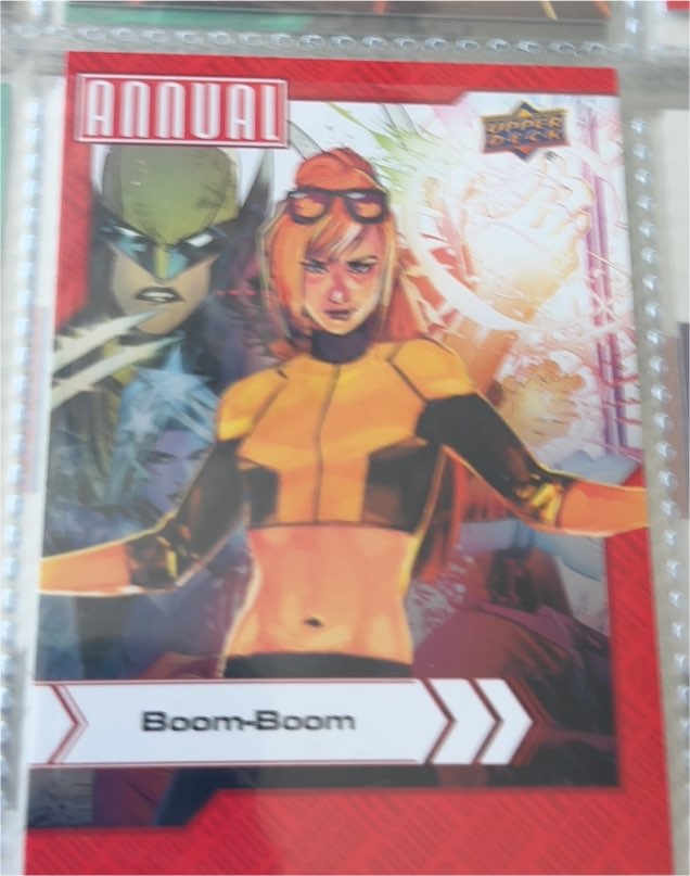 2022-23 Upper Deck Marvel Annual #11 Boom-Boom — front