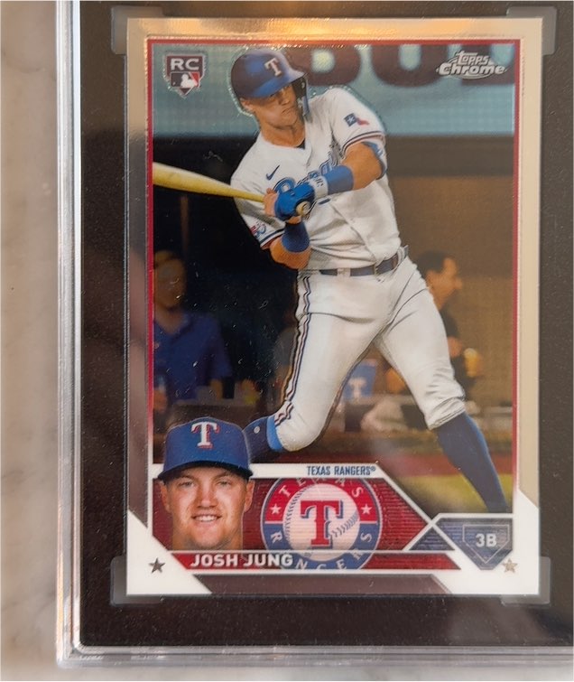 2023 Topps Chrome #93 Josh Jung — front