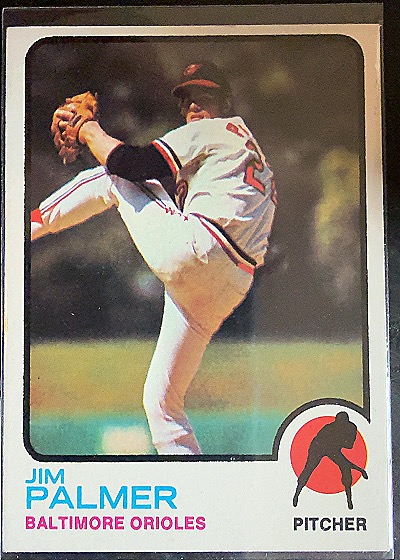 1973 Topps #160 Jim Palmer — front