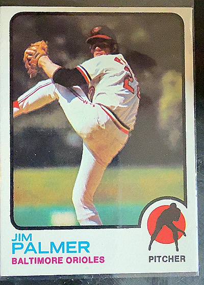 1973 Topps #160 Jim Palmer — front