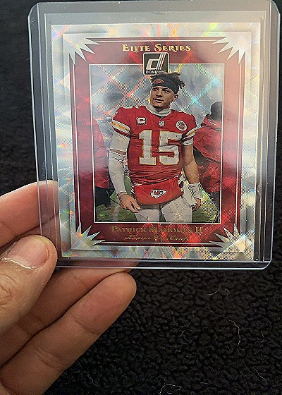 2019 Donruss Elite Series #ES-23 Patrick Mahomes II — front