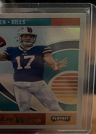 2018 Panini Playoff Rookie Wave #4 Josh Allen — front