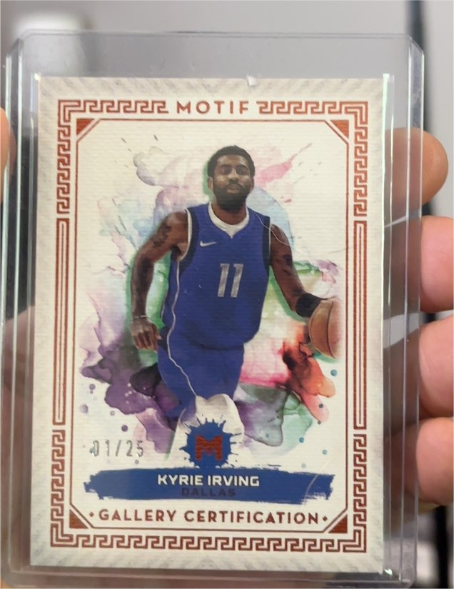 2024 Topps Motif #76 Kyrie Irving — front