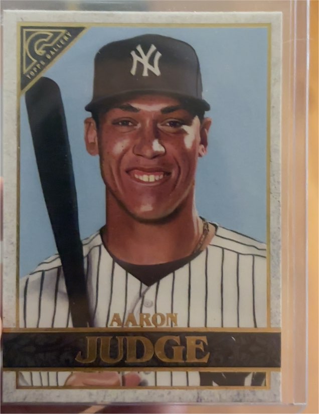 2020 Topps Gallery #100 Aaron Judge — front