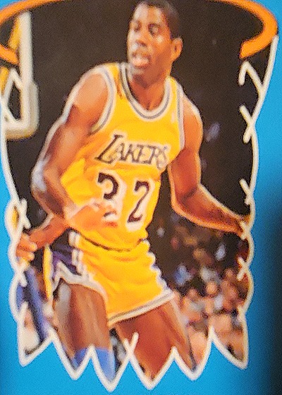 1990 Fleer All-Stars #4 Magic Johnson — front