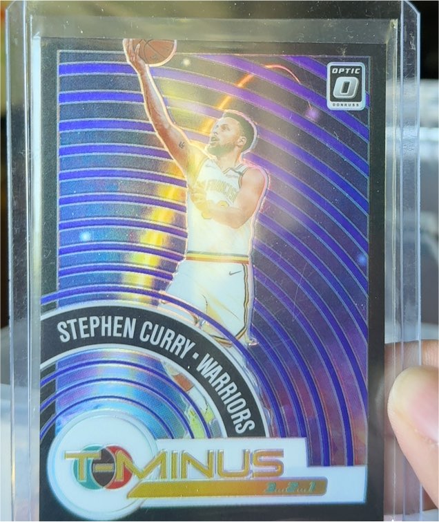 2020-21 Donruss Optic #1 Stephen Curry T-Minus — front