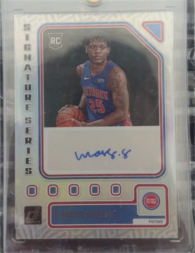 2023-24 Donruss Signature Series #SS-SAS Marcus Sasser — front