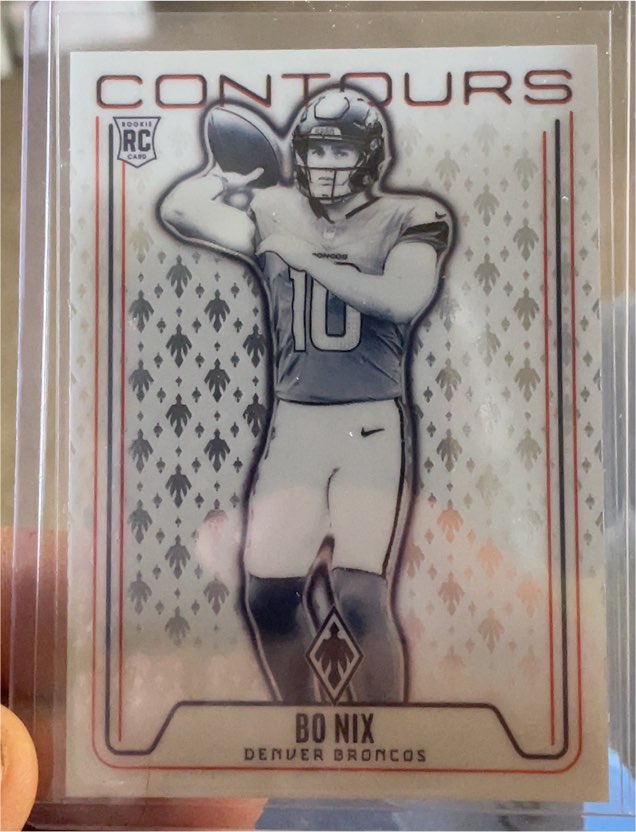 2024 Panini Phoenix #CON-BNX Bo Nix — front