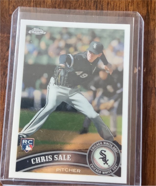 2011 Topps Chrome #205 Chris Sale — front