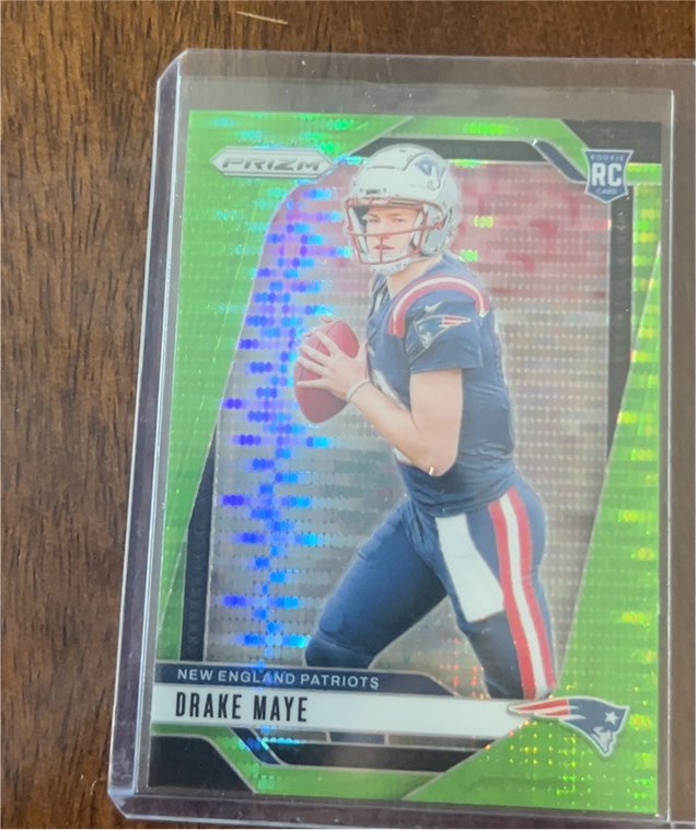 2024 Panini Prizm #329 Drake Maye — front