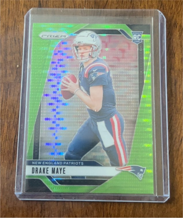 2024 Panini Prizm #329 Drake Maye — front